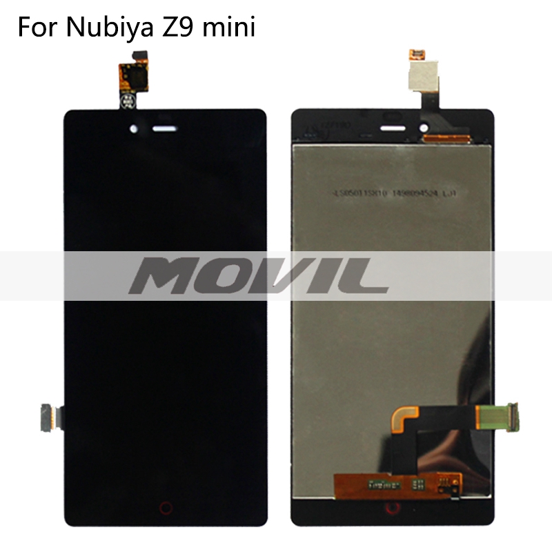 Black Color For ZTE Nubia Z9 mini NX511J LCD Display + Touch Screen Digitizer Assembly Replacement